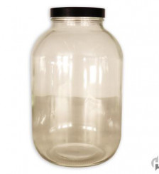 1 Gallon Clear Wide Mouth Jar2C 89 400 with Cap Product P119719 1 v17