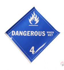 Dangerous When Wet Placard Product P120869 1 v17